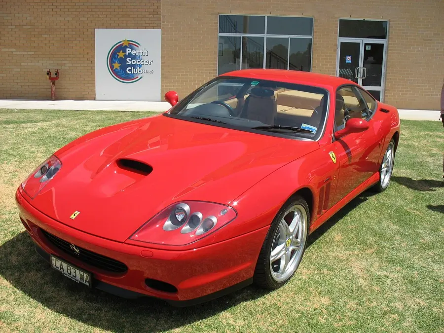 La carte Ferrari 575M Maranello