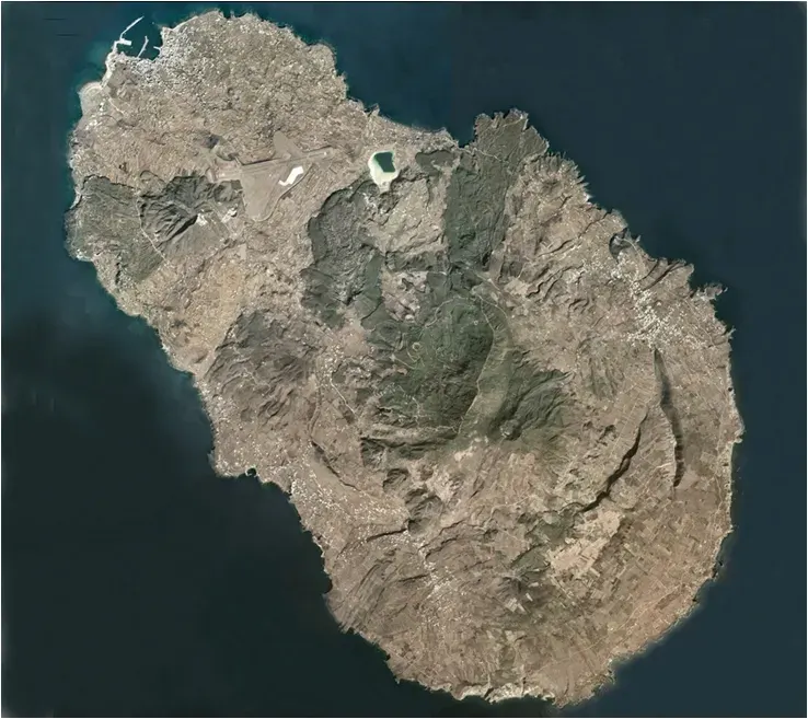 La carte Île Pantelleria