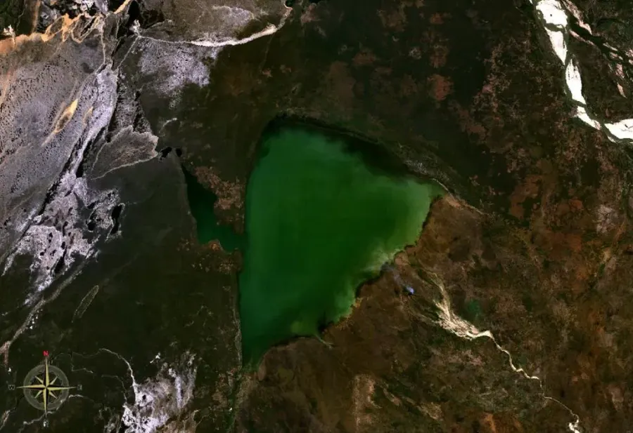 La carte Lac Ihotry
