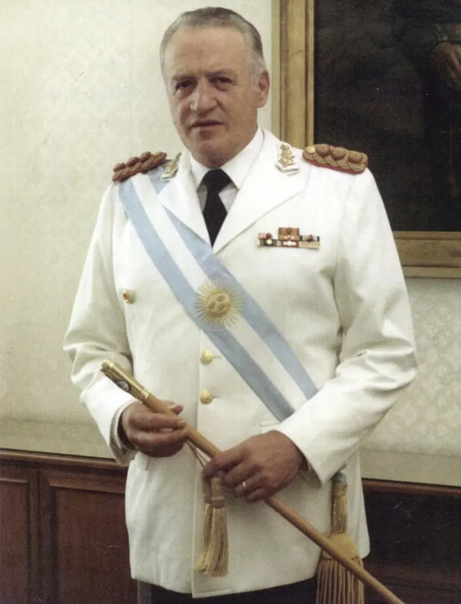 La carte Leopoldo Galtieri