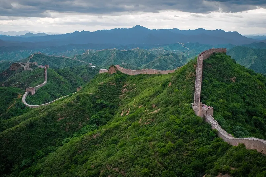La carte Grande Muraille