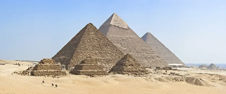 La carte Pyramides de Gizeh