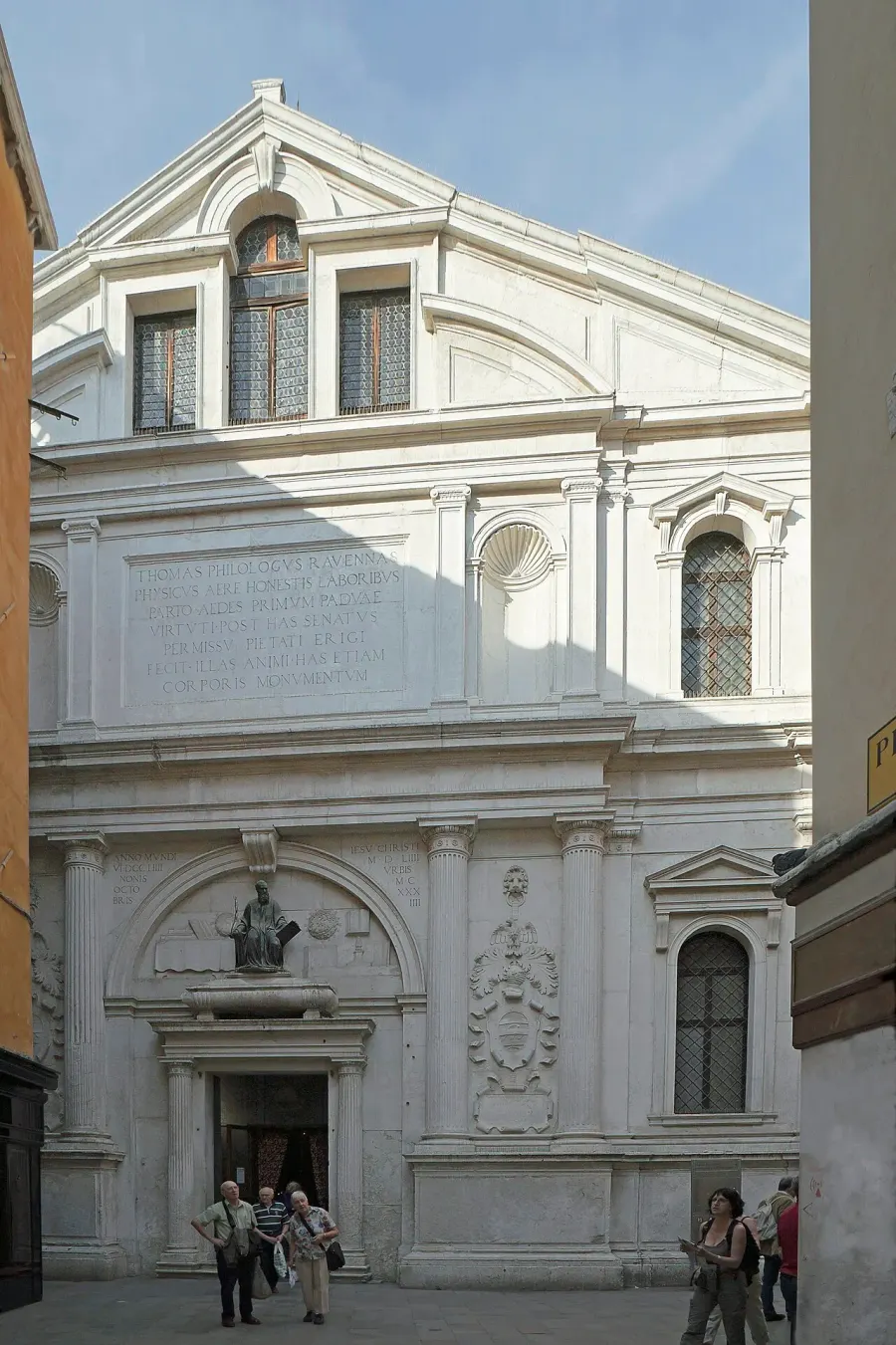 La carte Église San Zulian