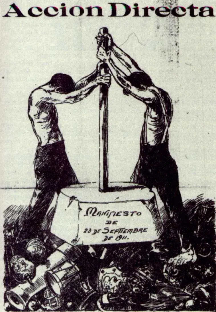La carte Anarchisme au Mexique