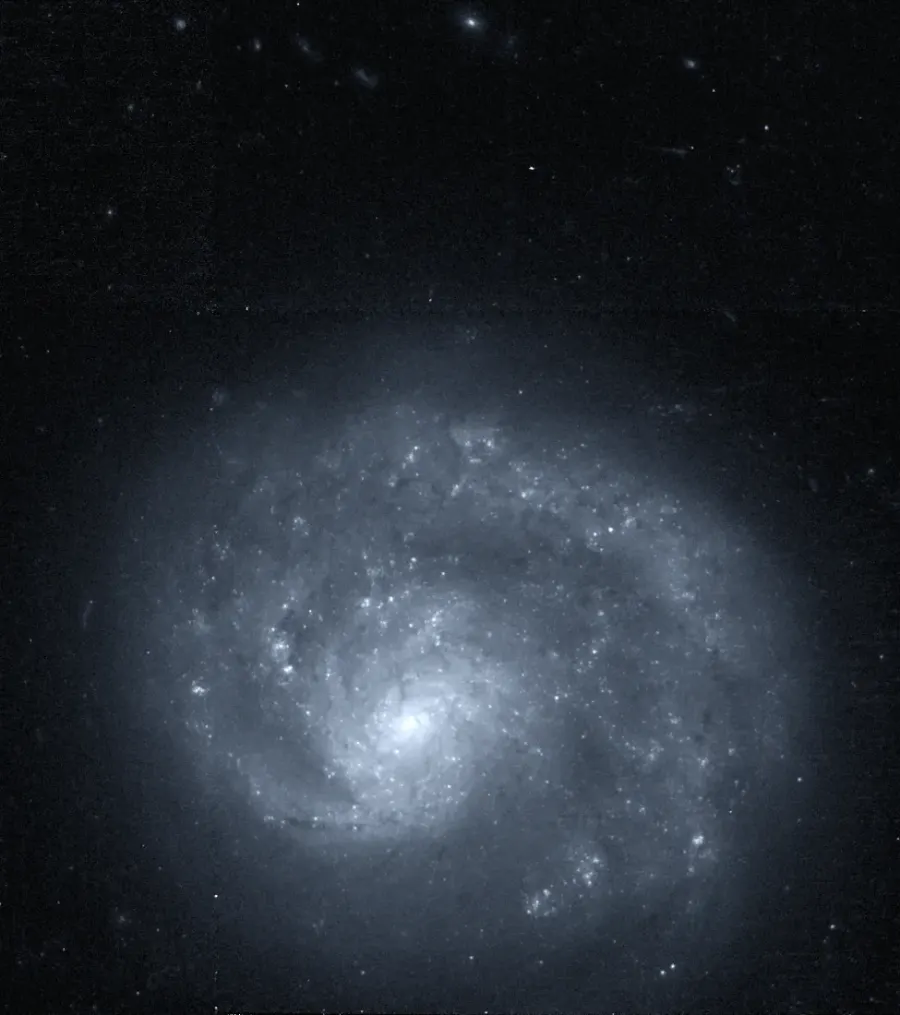 La carte Galaxie spirale magellanique