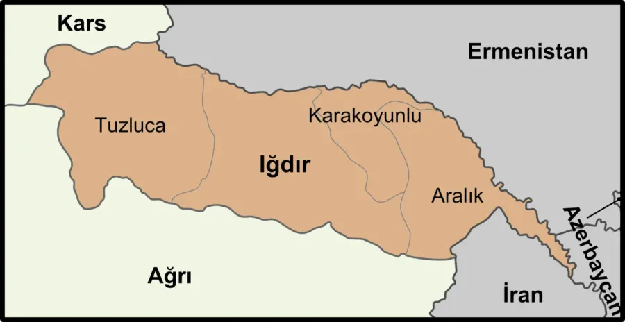 The Iğdır Province card