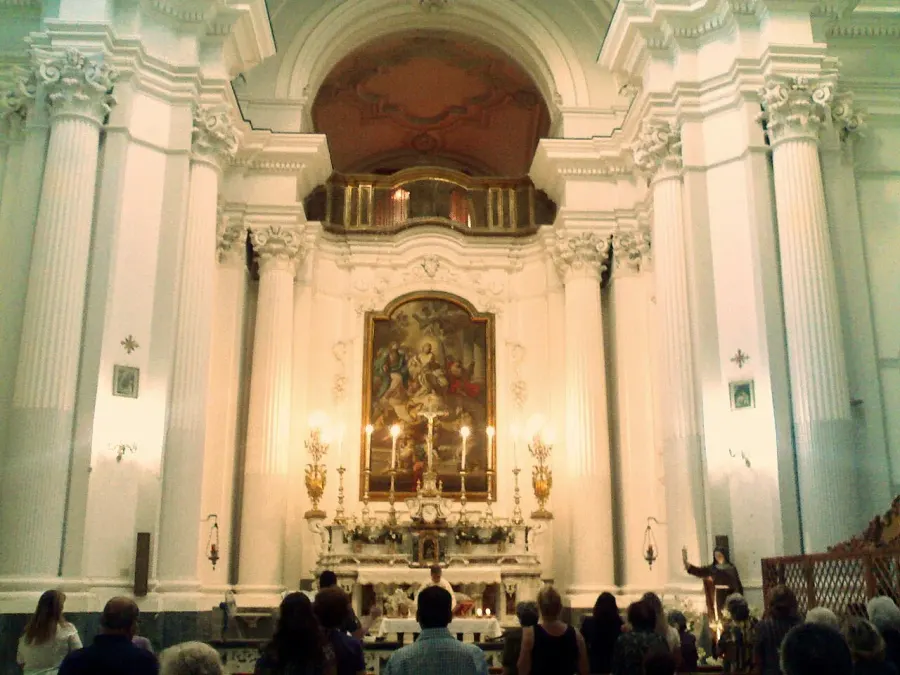 La carte Église San Francesco degli Scarioni