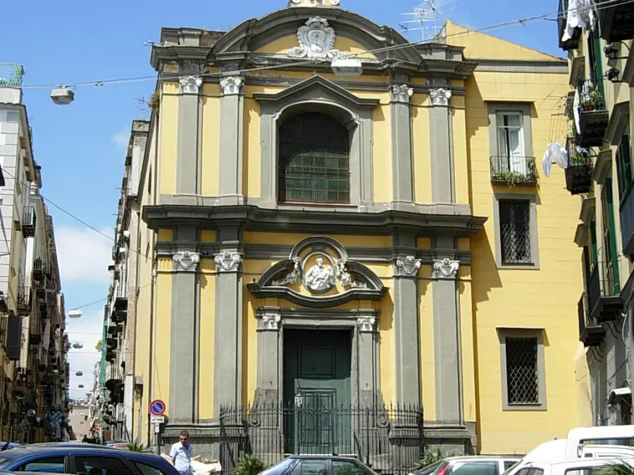 La carte Église San Giuseppe dei Nudi