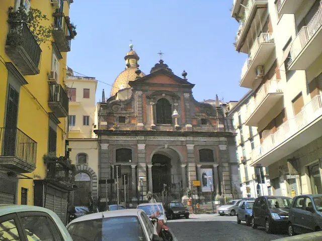 La carte Église Santa Maria in Portico de Naples