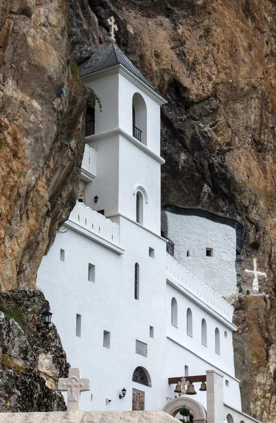 La carte Monastère d'Ostrog