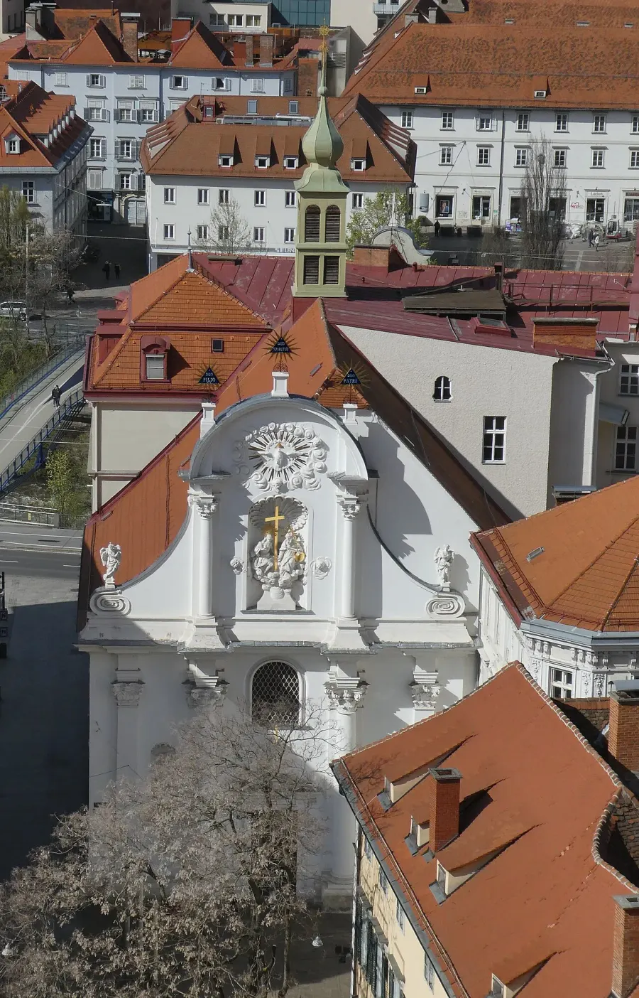 La carte Église de la Sainte-Trinité de Graz