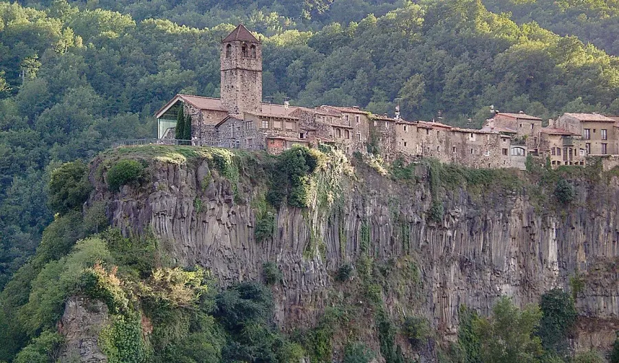 La carte Castellfollit de la Roca