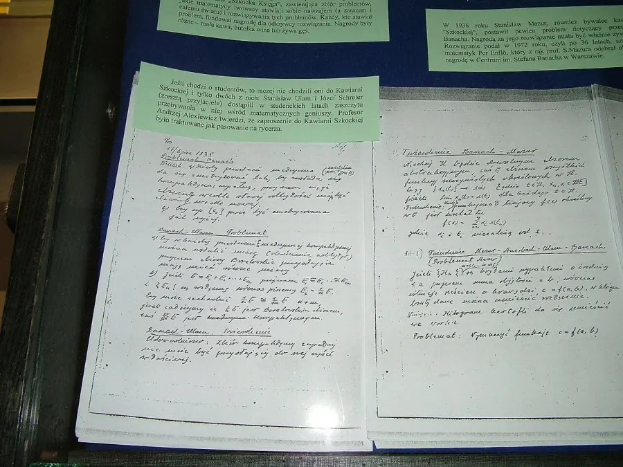 The Lwów School of Mathematics card