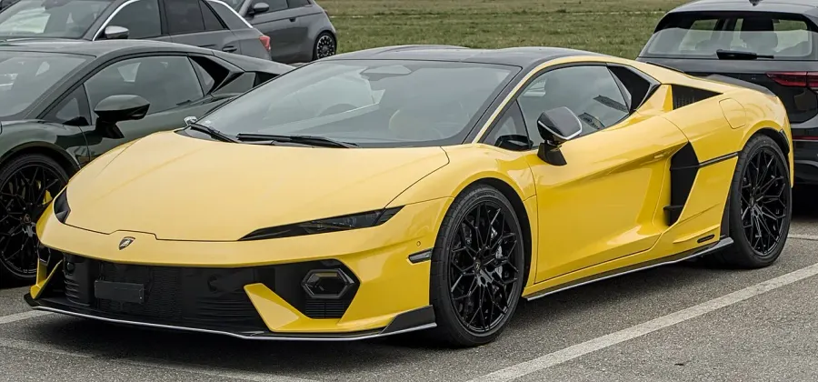 The Lamborghini Temerario card