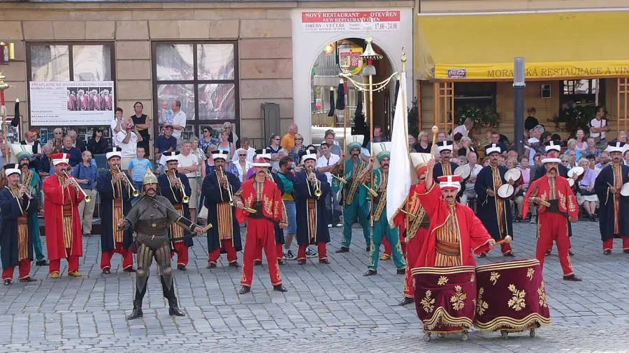 The Ottoman military band card