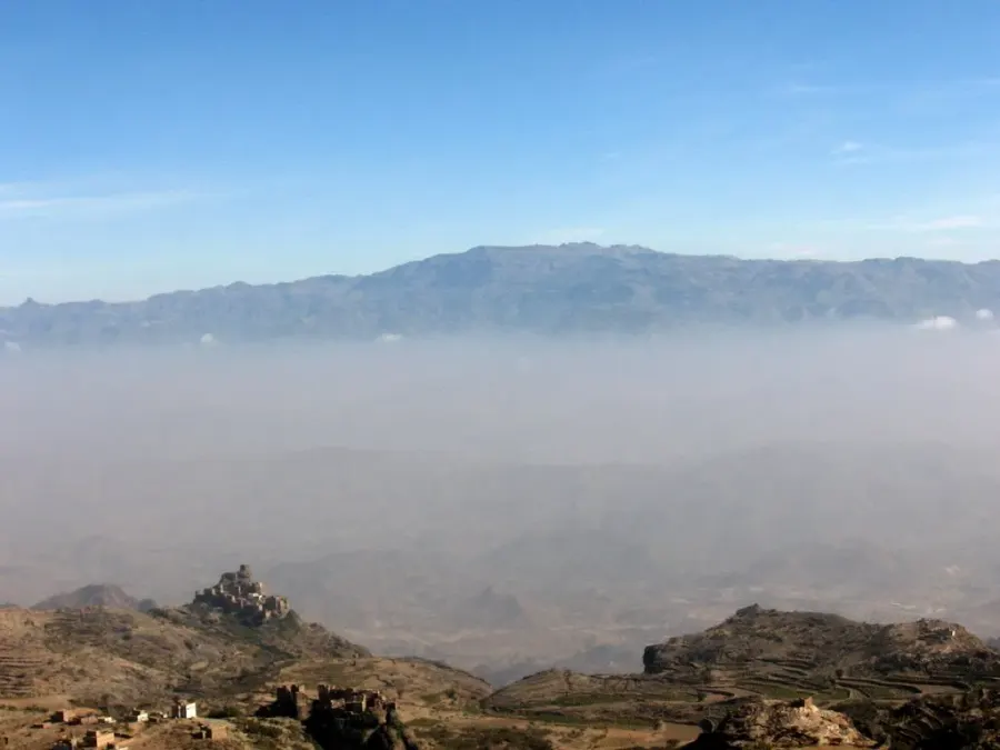 La carte Jabal an Nabi Shu'ayb