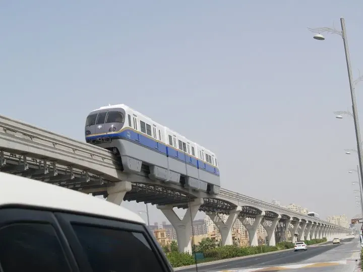The Palm Monorail card