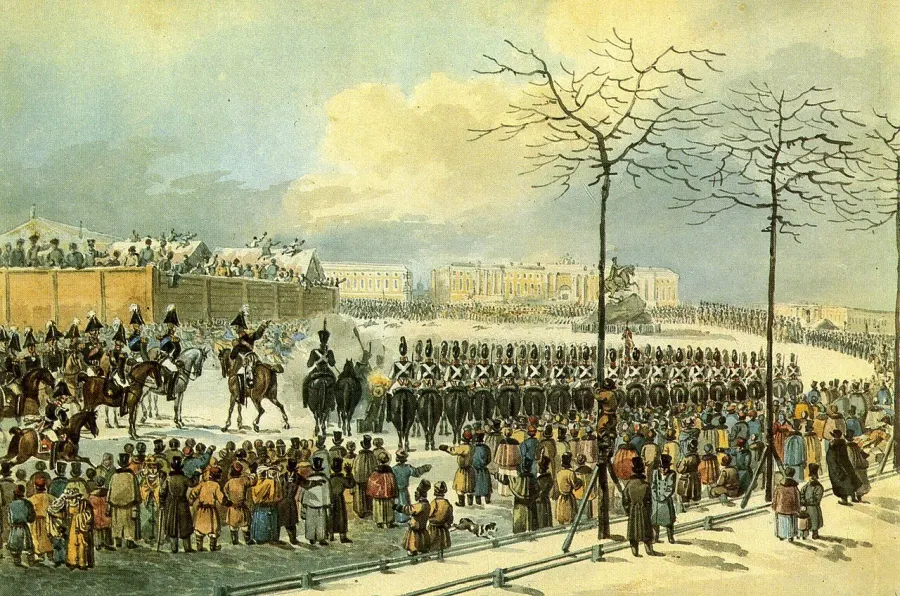 La carte Insurrection décembriste