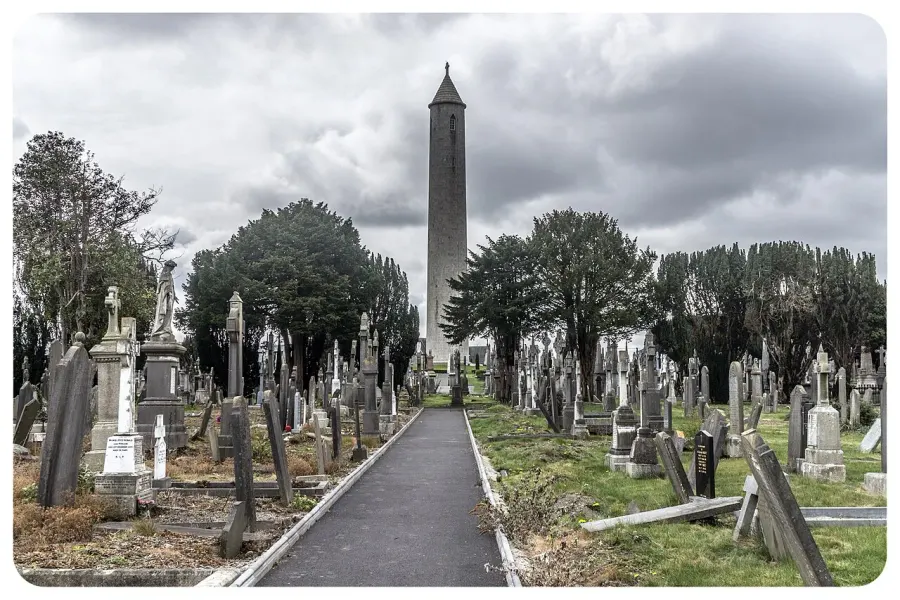 The Glasnevin Cemetery card