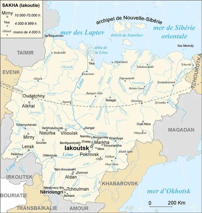 La carte Doulgalakh