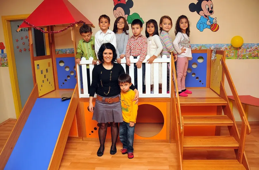 The Kindergarten card