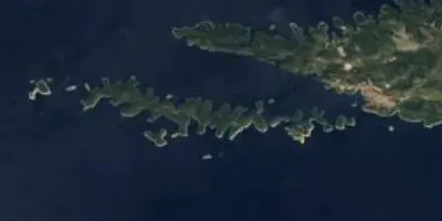 La carte Îles Pakleni