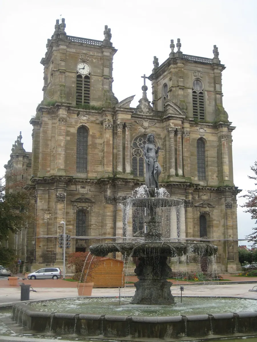 La carte Collégiale Notre-Dame de Vitry-le-François