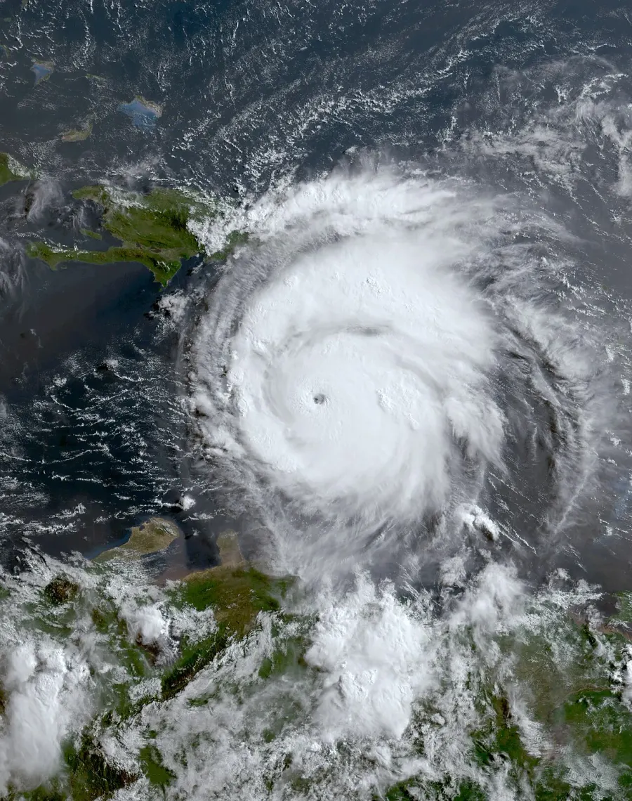 The Hurricane Beryl card