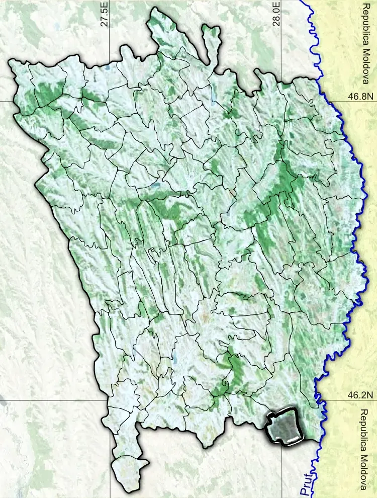 The Blăgești, Vaslui card