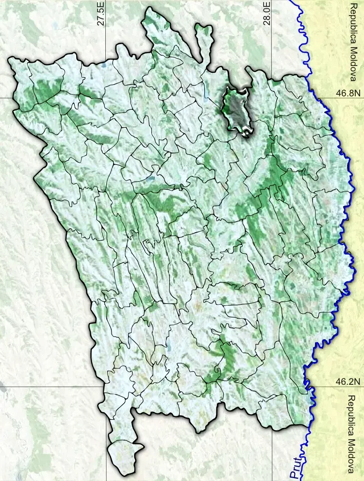 The Boțești, Vaslui card