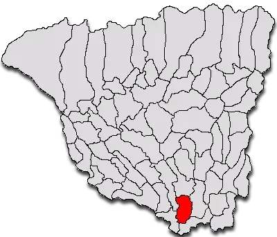 La carte Brănești