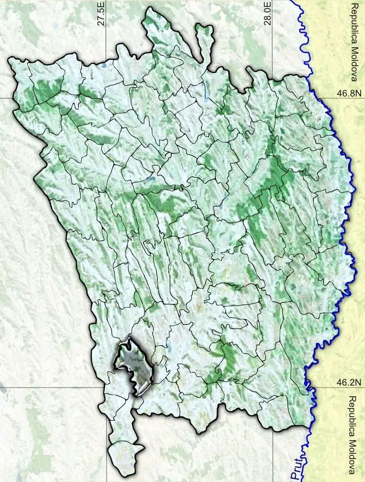 La carte Ciocani