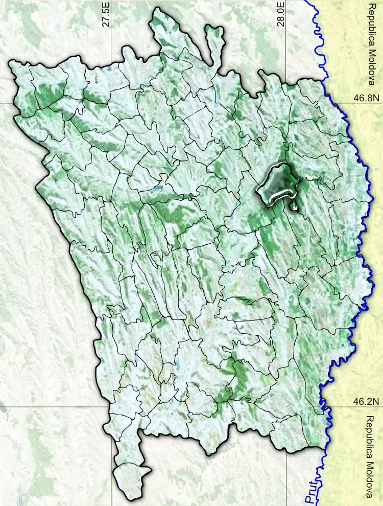 La carte Crețești