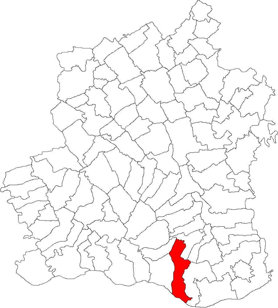 La carte Fântânele