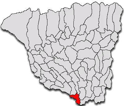 La carte Ionești