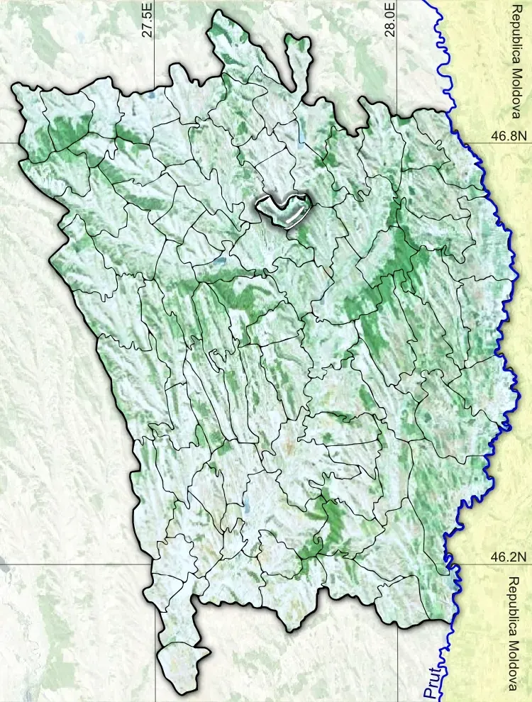 La carte Muntenii de Sus