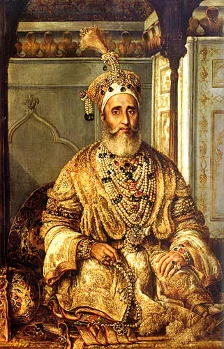 The Bahadur Shah Zafar card