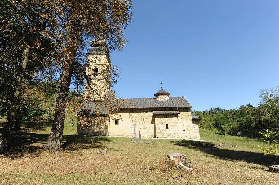 La carte Monastère de Ježevica