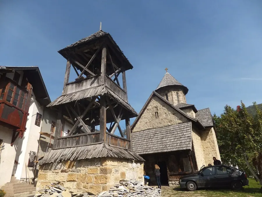 The Blagoveštenje Monastery card