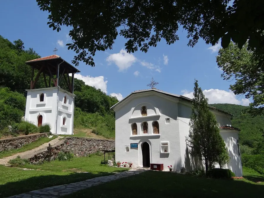 La carte Monastère de Gornji Matejevac