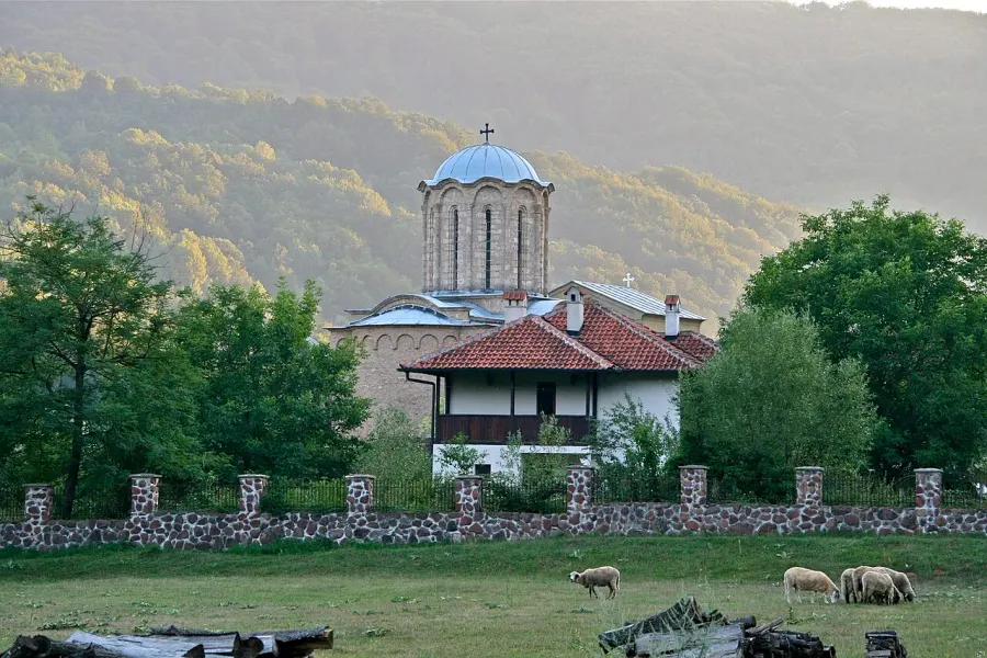 La carte Monastère de Sisojevac