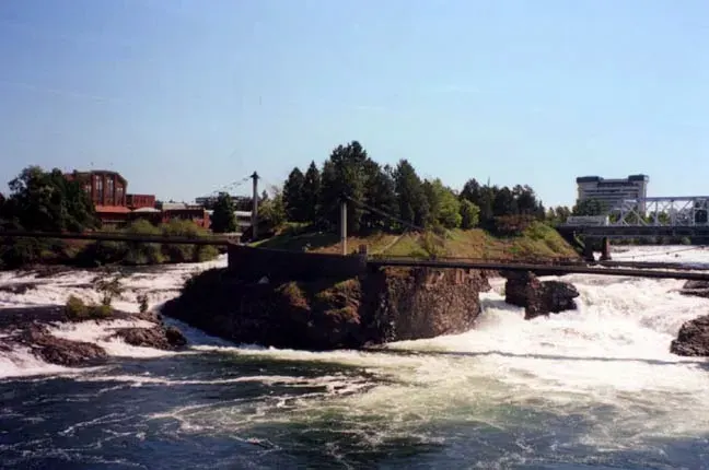 The Spokane River card
