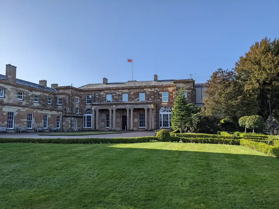 The Hillsborough Castle card