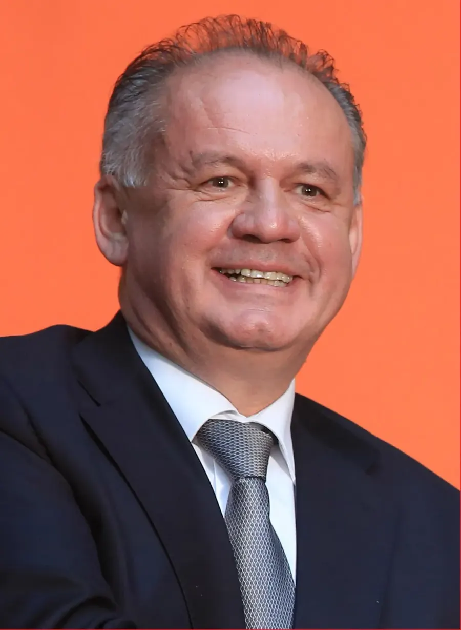 La carte Andrej Kiska