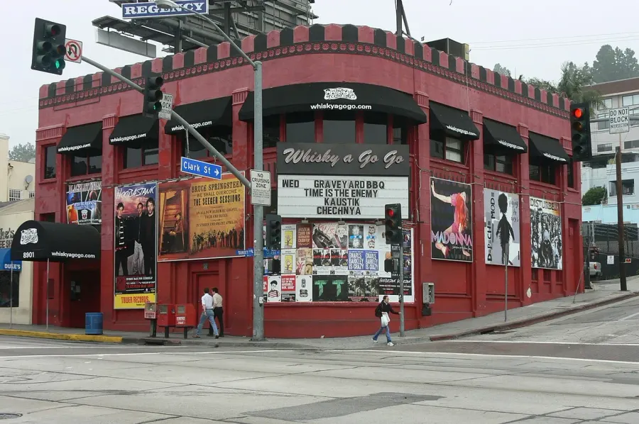 The Whisky a Go Go card