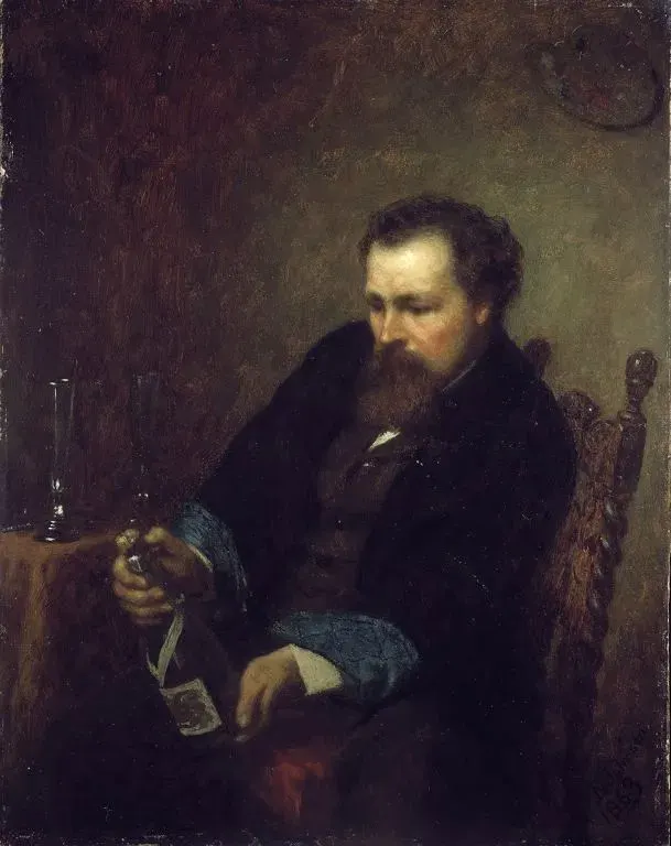 The Eastman Johnson card