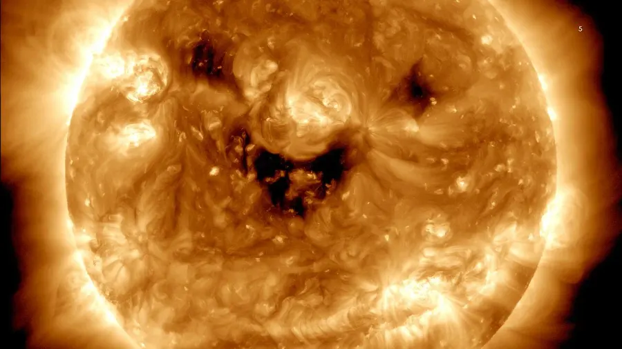 La carte Trou coronal