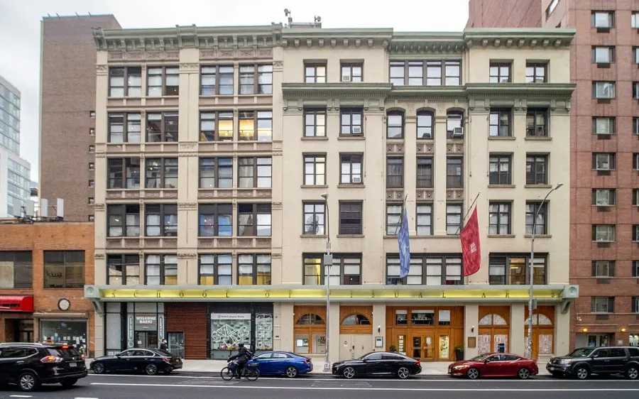La carte School of Visual Arts