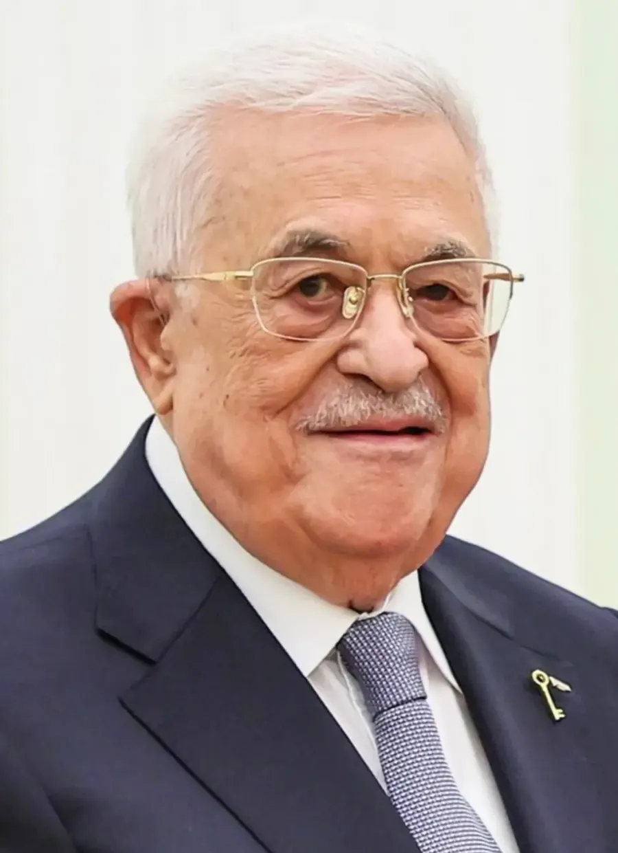 La carte Mahmoud Abbas