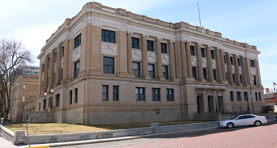 The Las Animas County, Colorado card